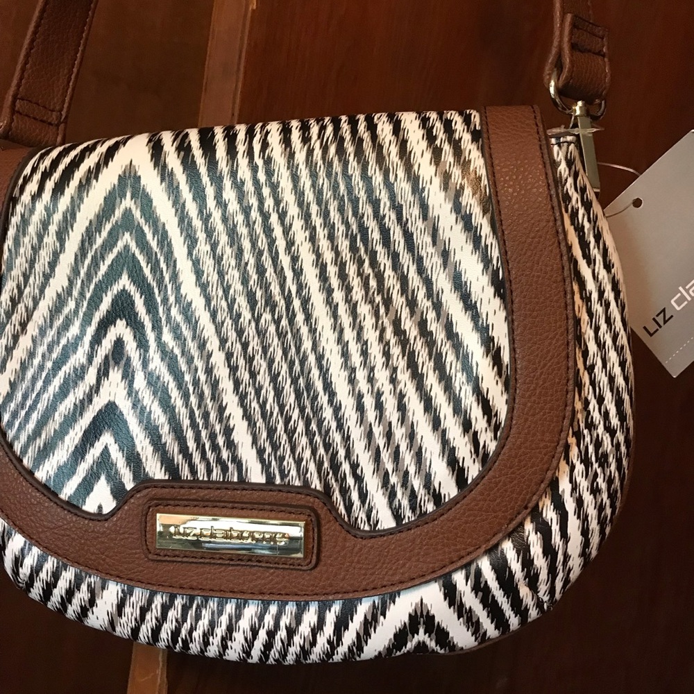 Animal print purse